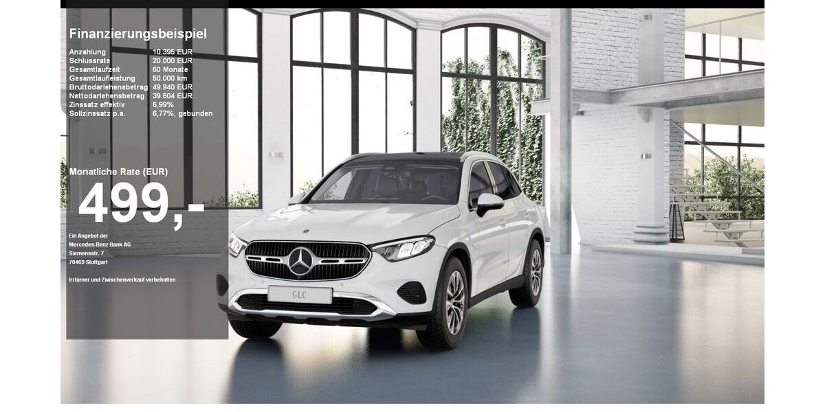 Mercedes-Benz GLC 220 36.553 km 49.999 &euro; Rendsburg 24768